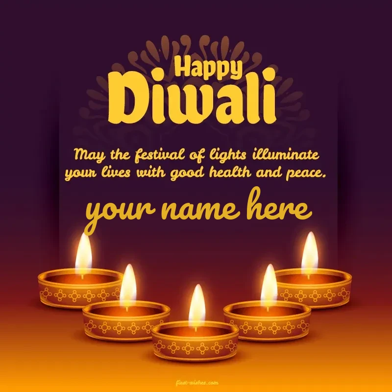 Diwali Wishes & Greeting Card